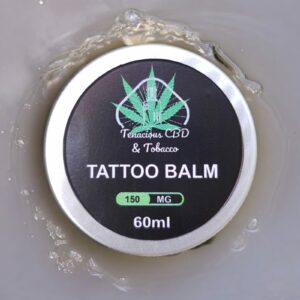 Tattoo Balm infused with CBD